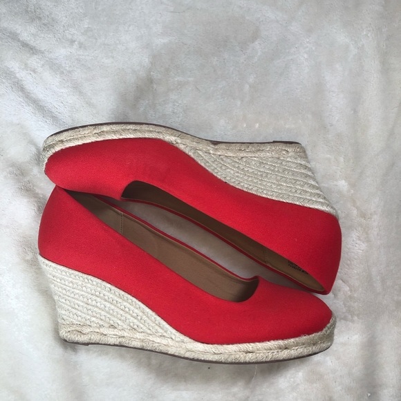 J. Crew Seville Espadrille Wedges Sz 9.5 - Picture 5 of 12